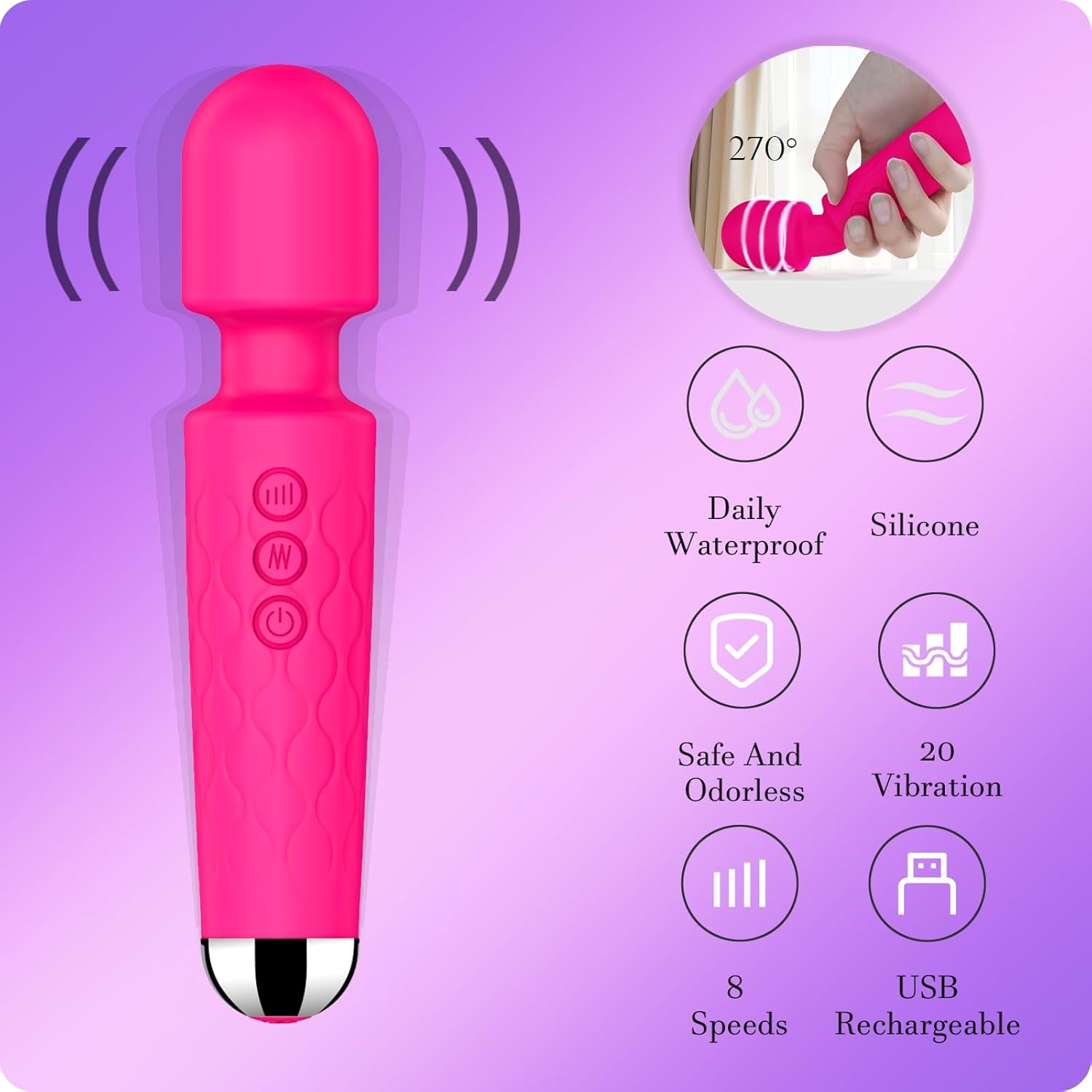 G Spot Dildo, Clit Vibrator